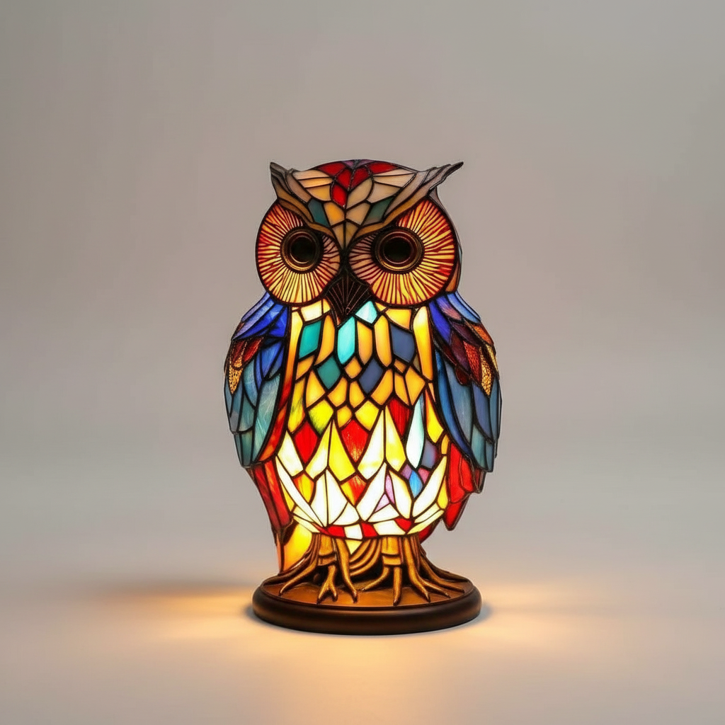 Kunstnerisk bordlampe - LightArt