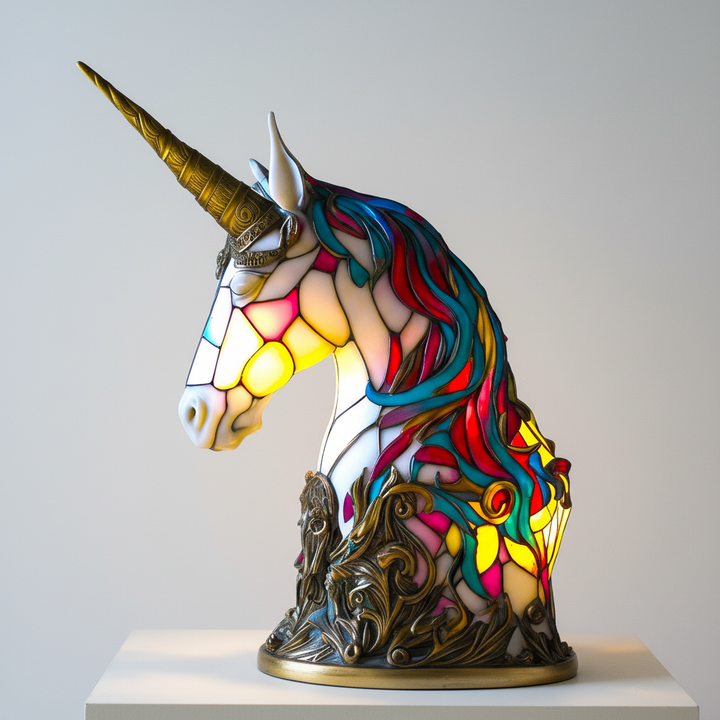 Kunstnerisk bordlampe - LightArt