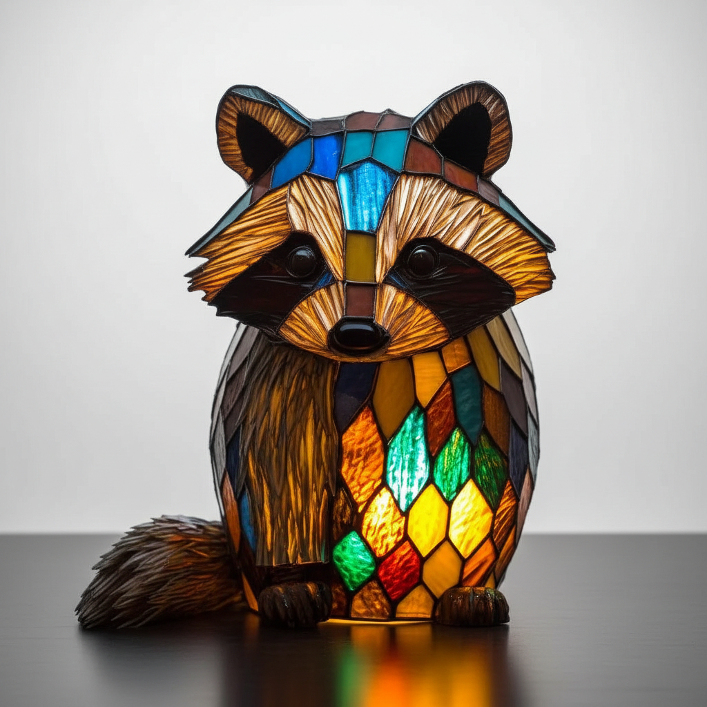 Kunstnerisk bordlampe - LightArt