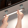 LED-underskabslampe med bevægelsesmelder, magnetisk, uden boring