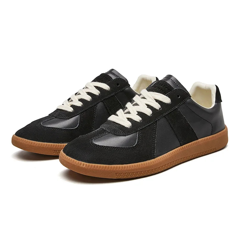 Sneakers med snørebånd til mænd | Skridsikre &amp; behagelig pasform