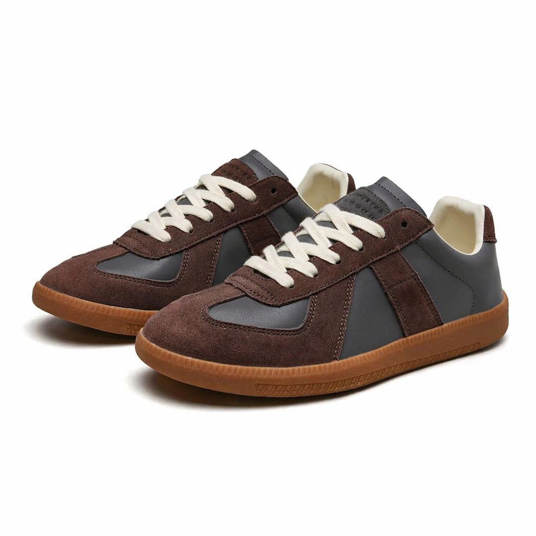Sneakers med snørebånd til mænd | Skridsikre &amp; behagelig pasform