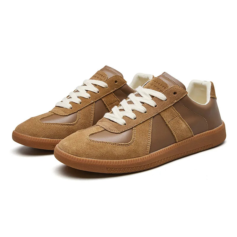 Sneakers med snørebånd til mænd | Skridsikre &amp; behagelig pasform