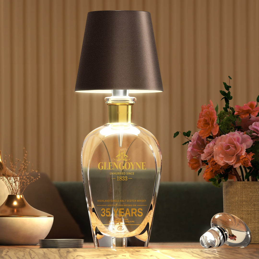 PrestigeBeam BottleLamp | Alsidig LED-belysning til flasker – Miljøvenlig og bærbar