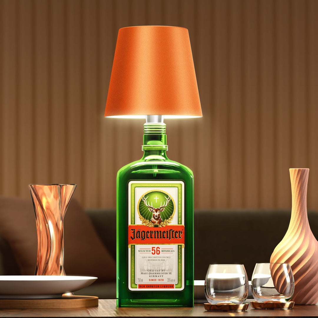 PrestigeBeam BottleLamp | Alsidig LED-belysning til flasker – Miljøvenlig og bærbar