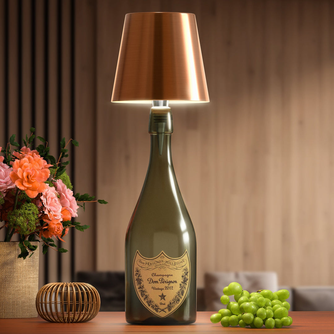 PrestigeBeam BottleLamp | Alsidig LED-belysning til flasker – Miljøvenlig og bærbar