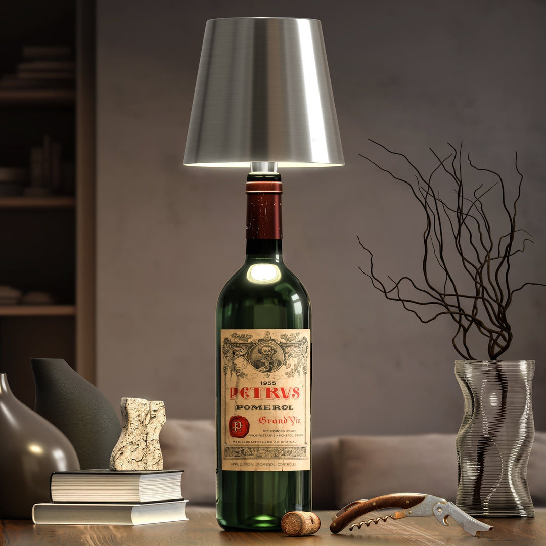 PrestigeBeam BottleLamp | Alsidig LED-belysning til flasker – Miljøvenlig og bærbar
