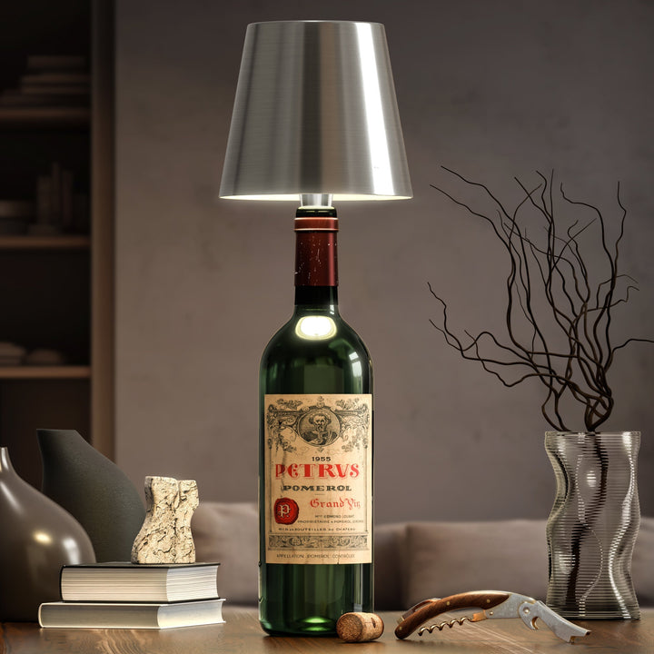 PrestigeBeam BottleLamp | Alsidig LED-belysning til flasker – Miljøvenlig og bærbar