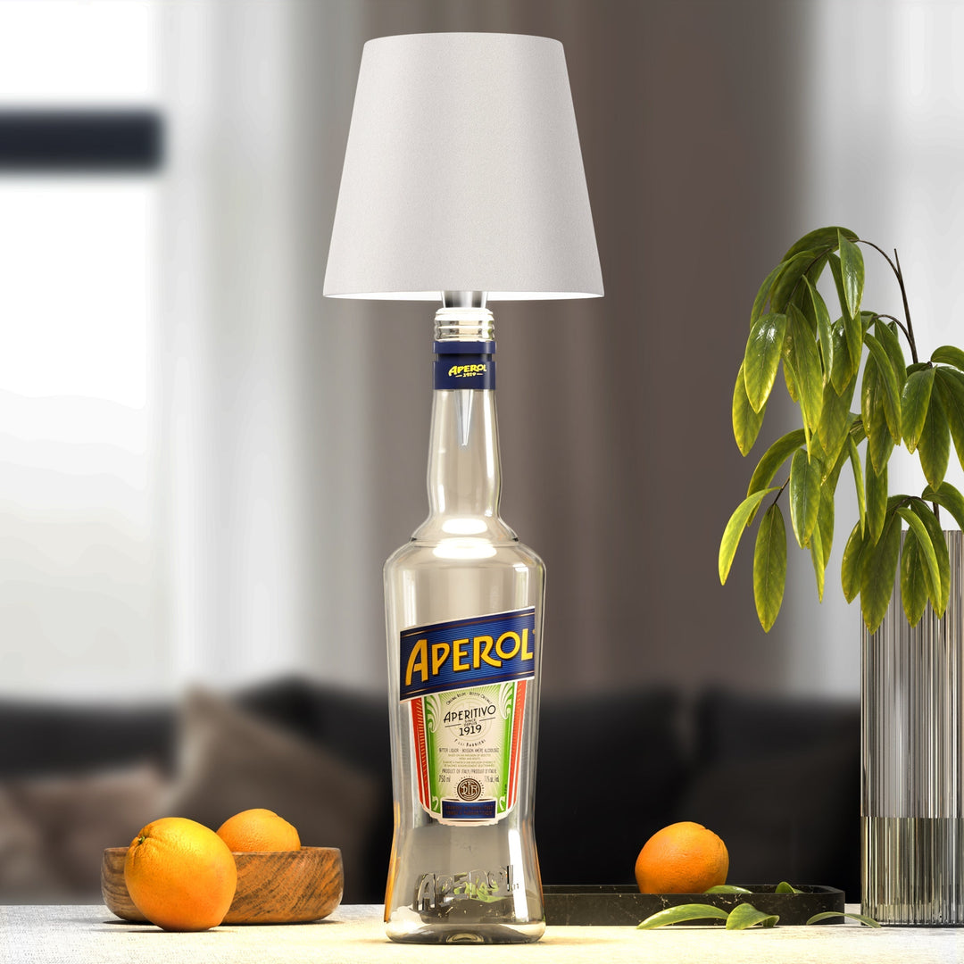 PrestigeBeam BottleLamp | Alsidig LED-belysning til flasker – Miljøvenlig og bærbar
