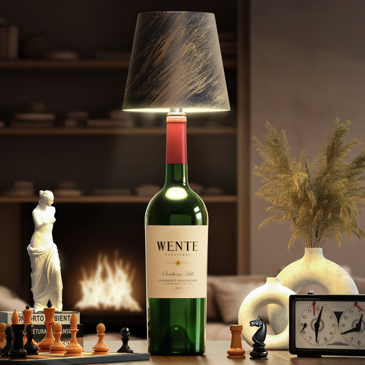 PrestigeBeam BottleLamp | Alsidig LED-belysning til flasker – Miljøvenlig og bærbar