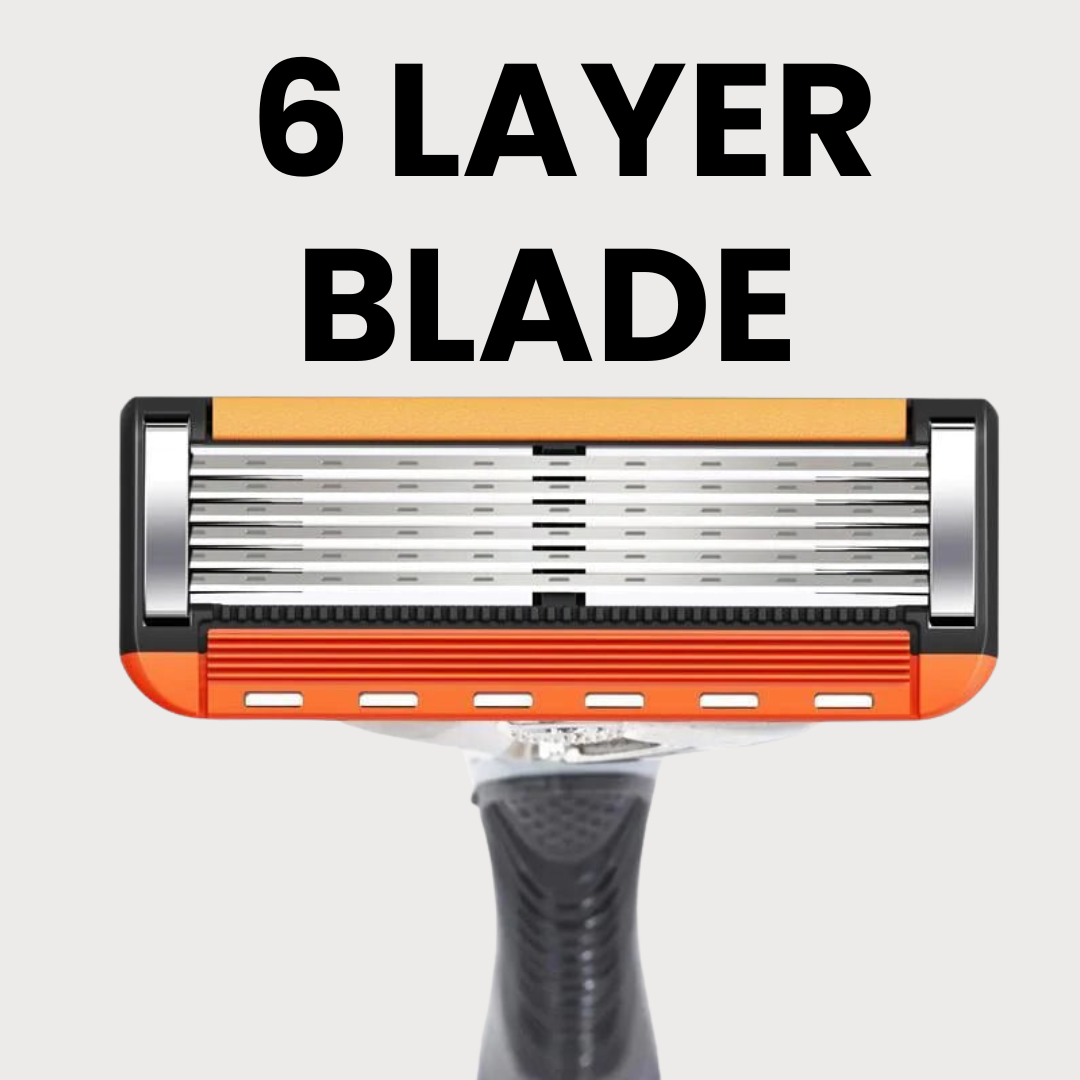 Flerlags barberbladssæt til skånsom glidning, præcise konturer og en grundig barbering - 24 eller 48 stk.