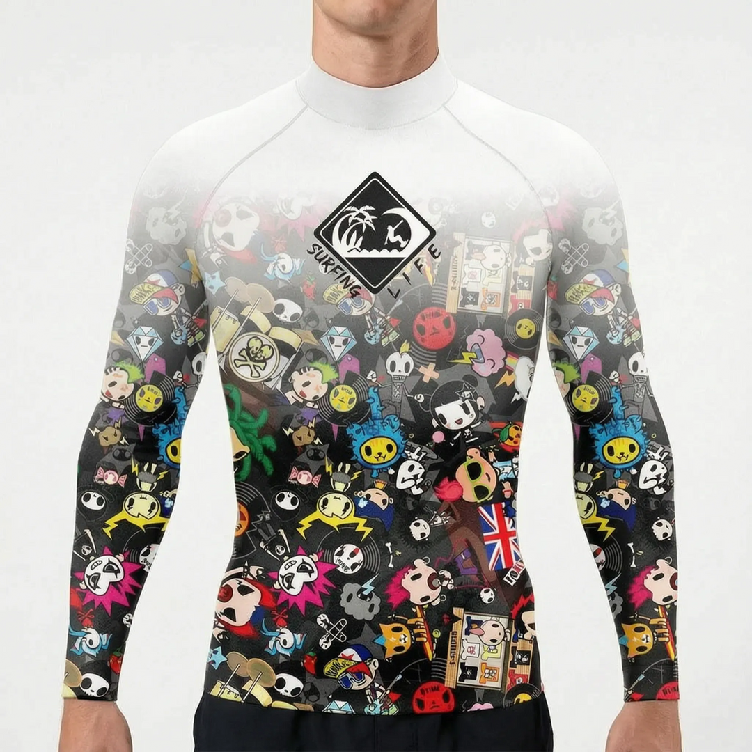 Rashguard med lange ærmer - Brexion