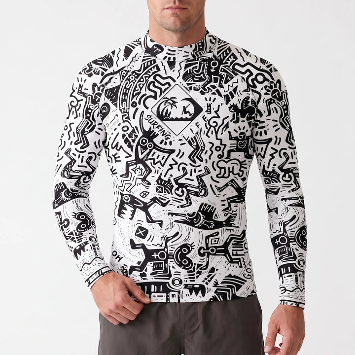 Rashguard med lange ærmer - Brexion