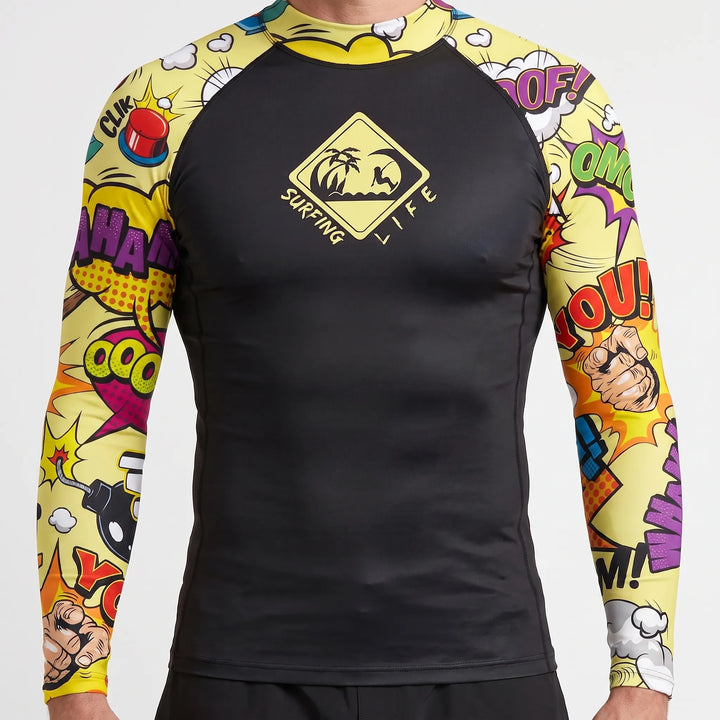 Rashguard med lange ærmer - Brexion
