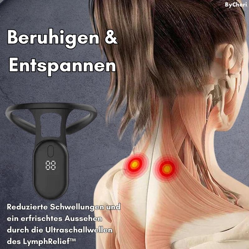 Ultralyds-lymfedrænage-massageapparat til nakken
