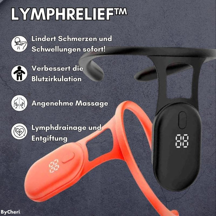 Ultralyds-lymfedrænage-massageapparat til nakken