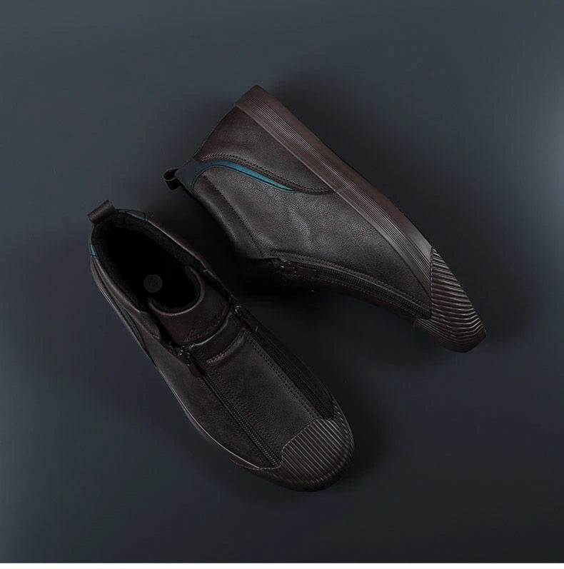 Sneakers til mænd med lynlås og komfort – Noah