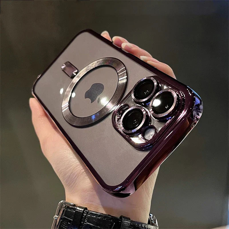 MagPlating | Ridsefast magnetisk telefoncover med premium metalfinish