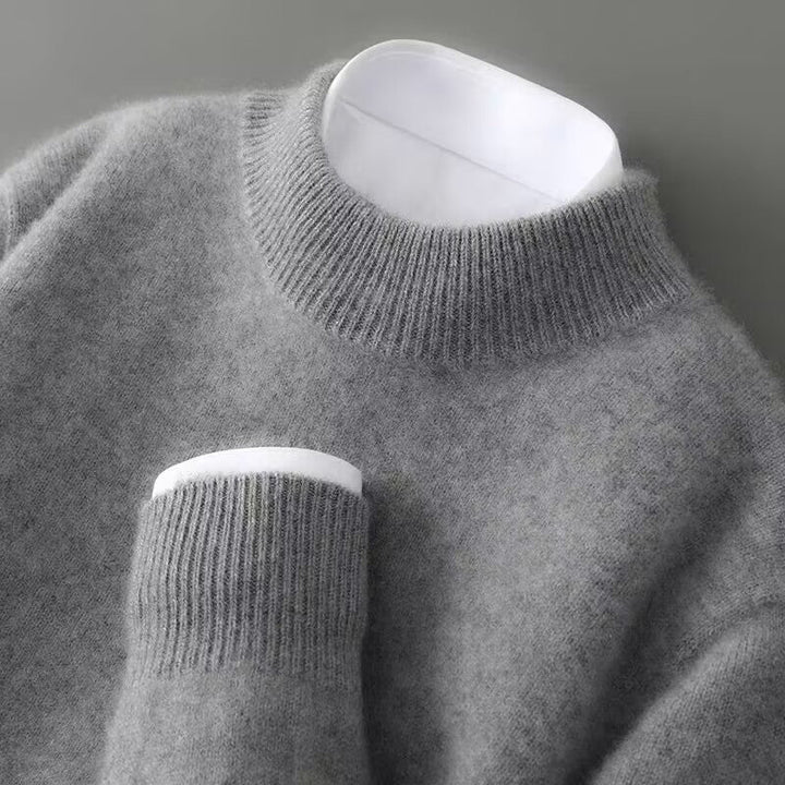 Blød dame-sweater i kashmir