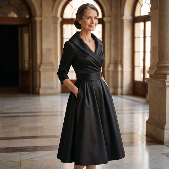 Midikjole til damer | Elegant og tidløs A-linje-stil