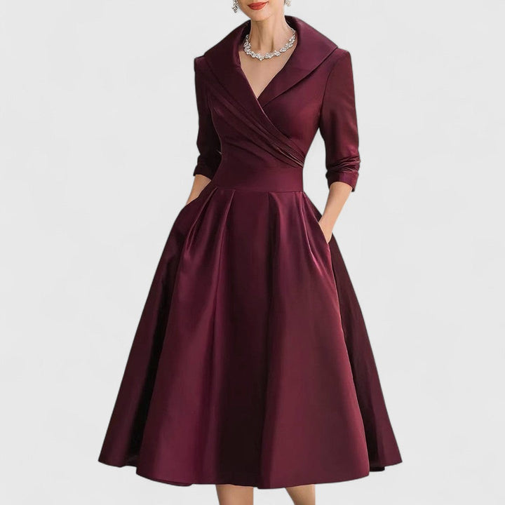 Midikjole til damer | Elegant og tidløs A-linje-stil