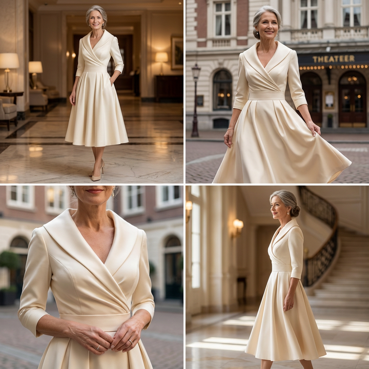 Midikjole til damer | Elegant og tidløs A-linje-stil