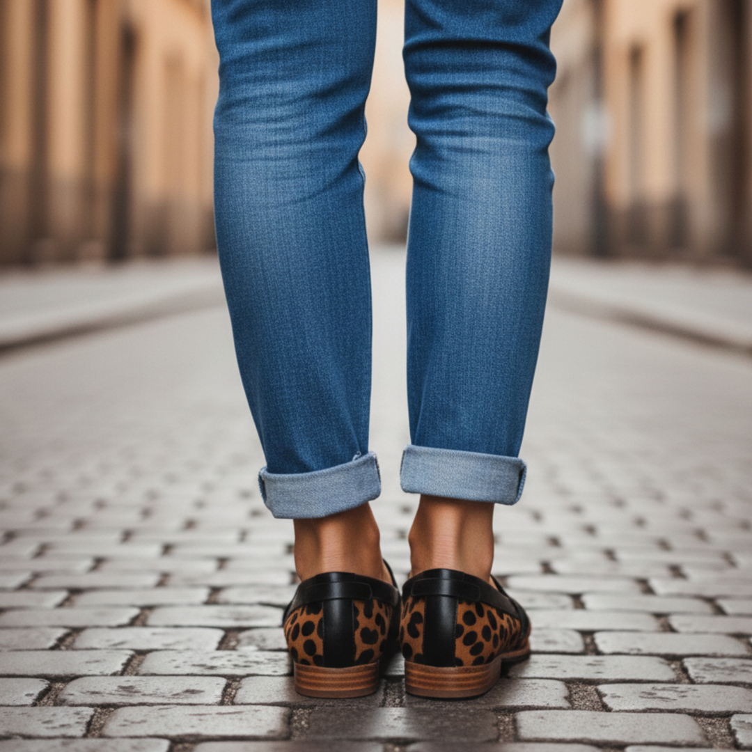 Loafers til damer med spids tå – klassiske flade mokkasiner