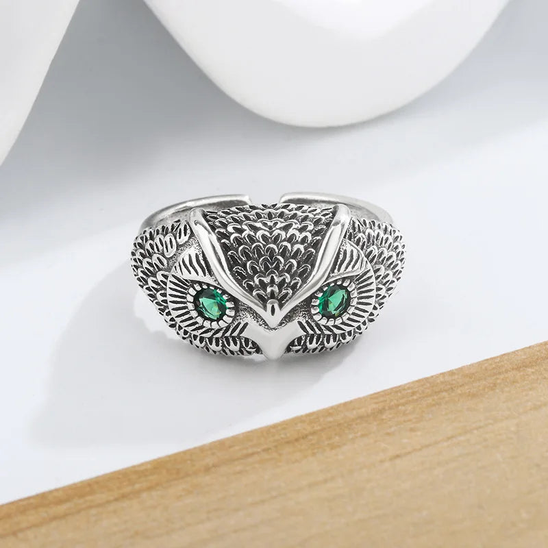Sterlingsølv Ugle Ring
