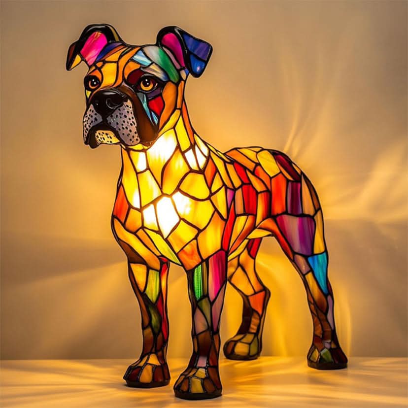Natlampe i dyredesign | Varmt lys | USB-drift med kontakt | GlowPaws
