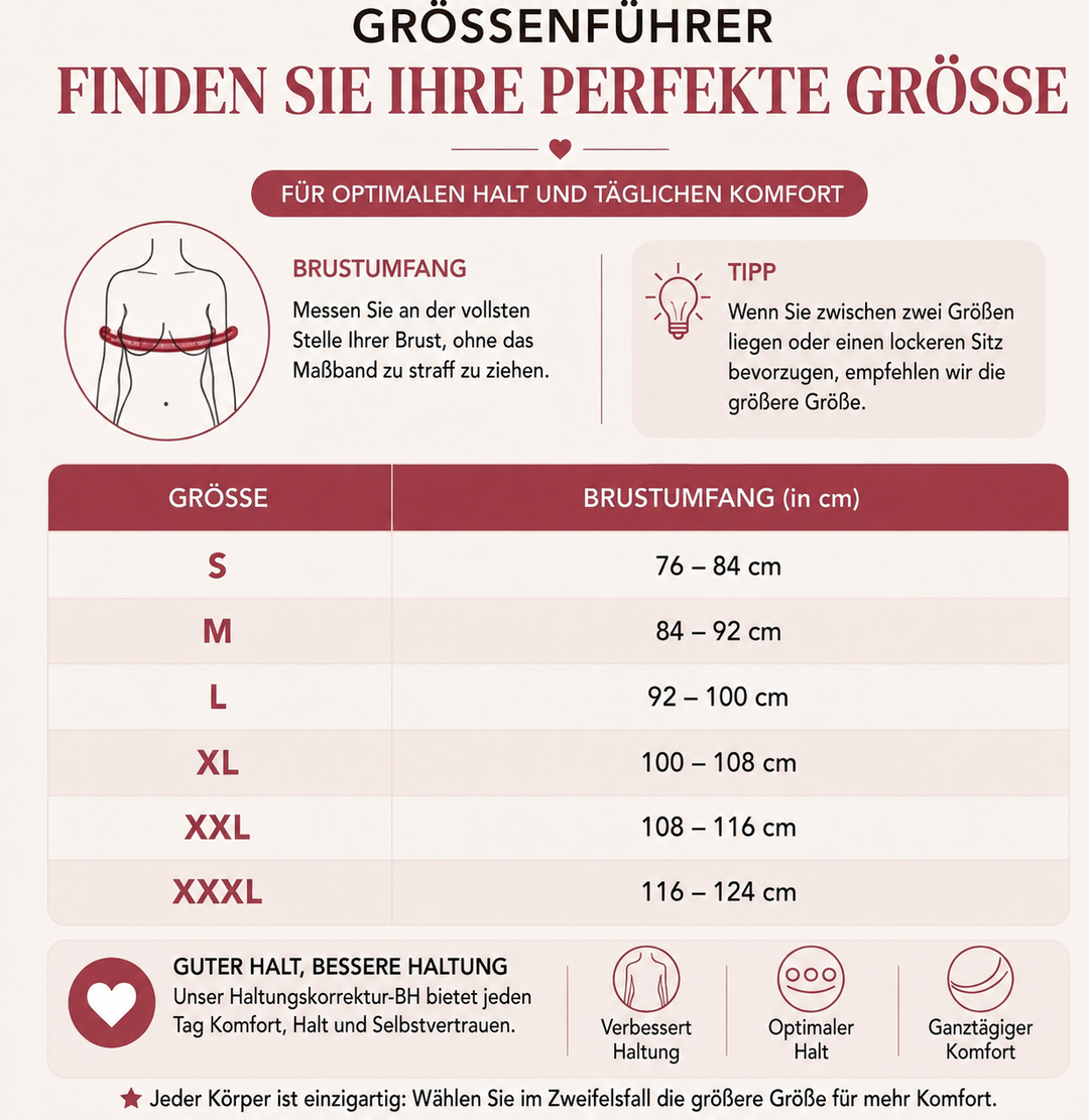 Støttende kropsholdnings-BH