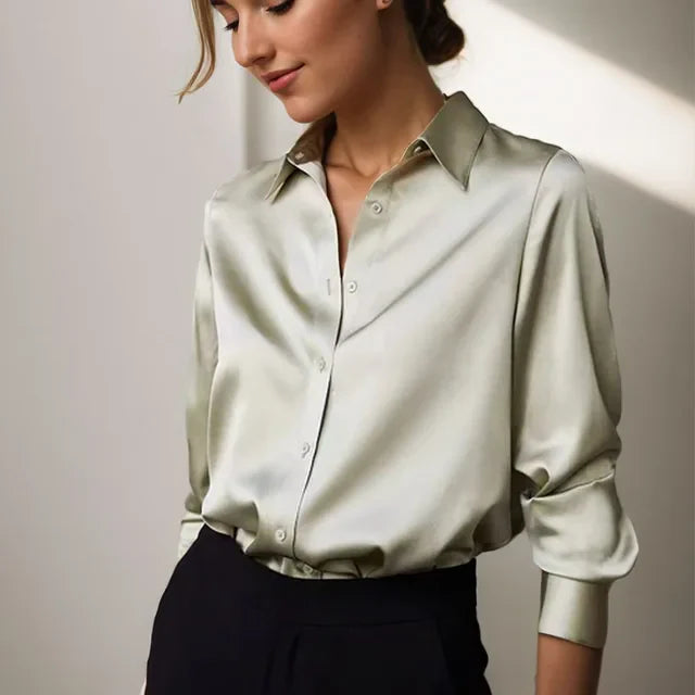 Casual Løs Bluse
