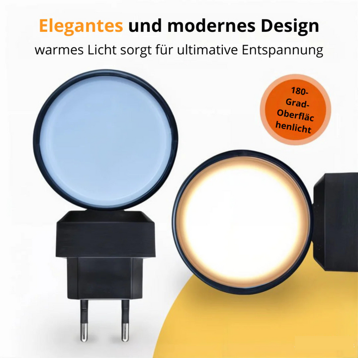 Bauhaus-design natlampe - dæmpbart LED-lys