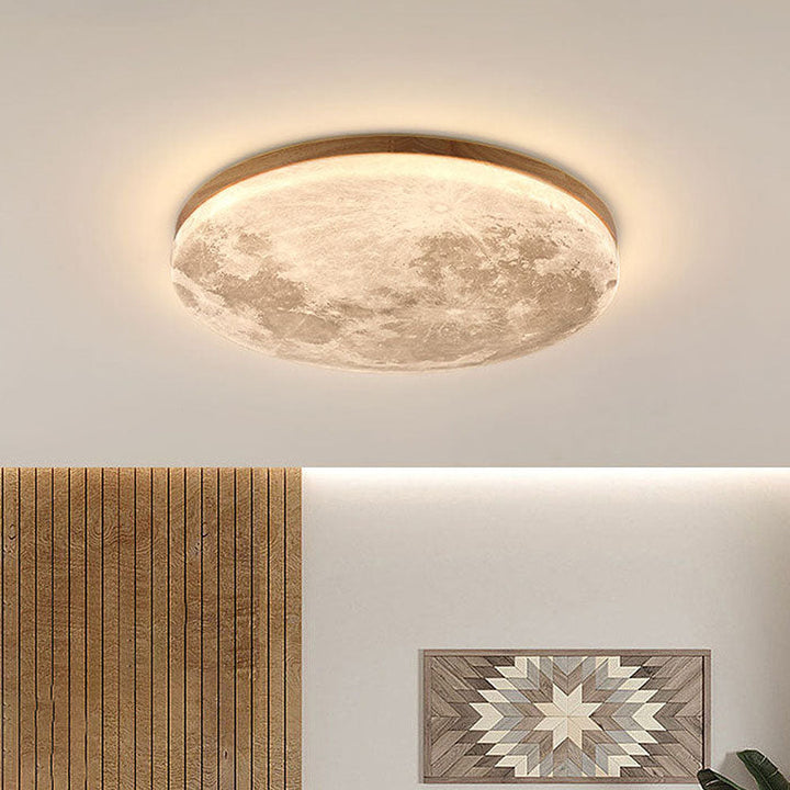 LunarGlow loftlampe – Afslappende måneskin til ethvert interiør