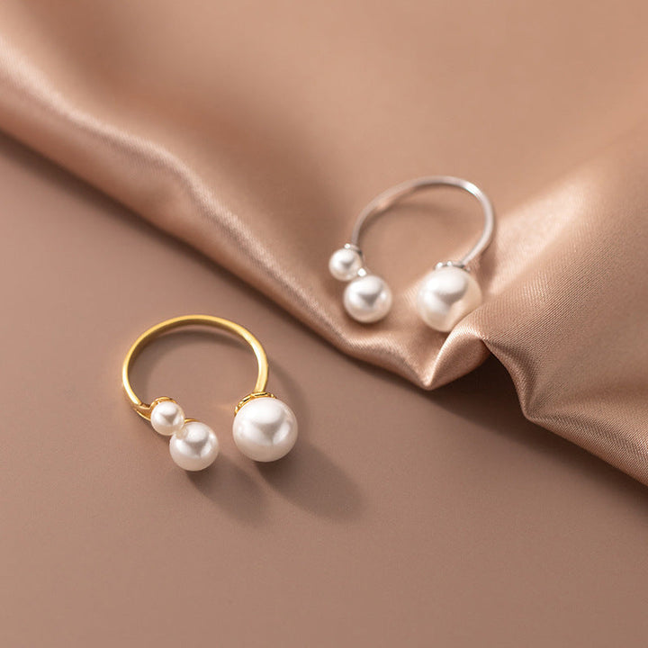 Elegant ferskvandsperlering med raffineret justerbarhed