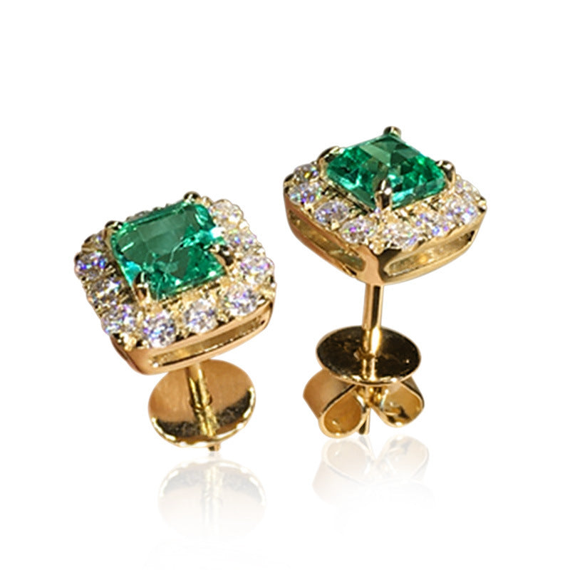 Elegante guldøreringe med et raffineret design