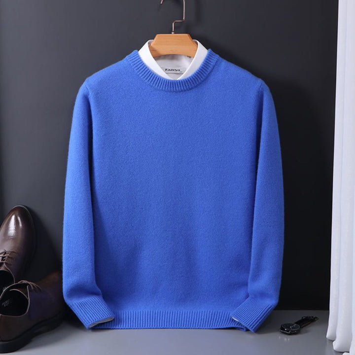 Oversized kashmir-sweater til mænd
