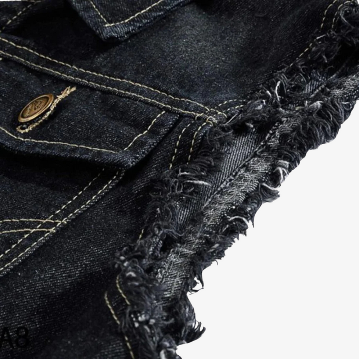 Retro Denim Herrevest