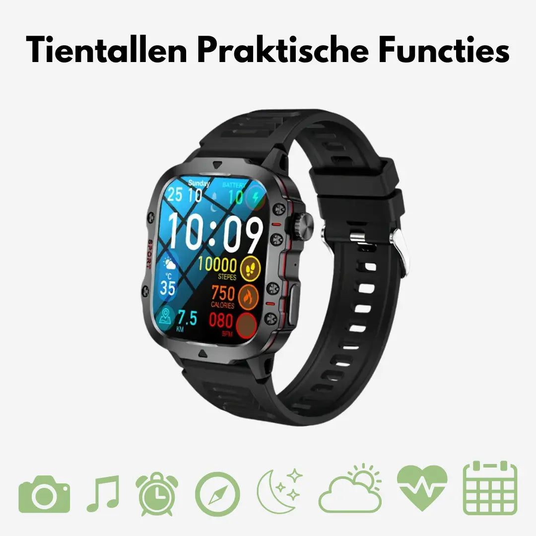 Vandtæt outdoor-smartwatch - TrailMate