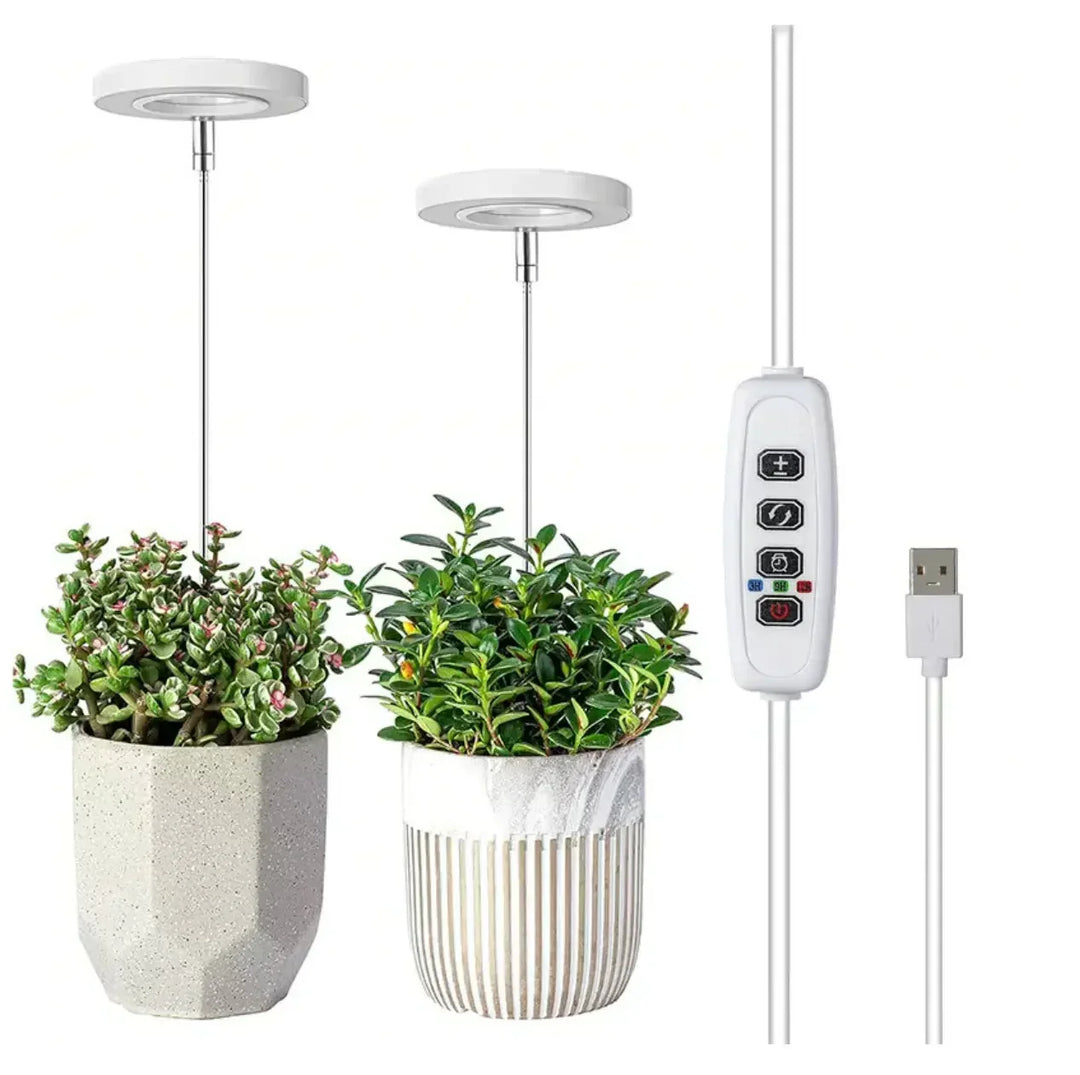 LED-planteslampe med fuldt spektrum og timer- og dæmpningsfunktion