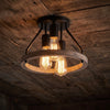 Loftlampe til entréen – industriel landhusstil