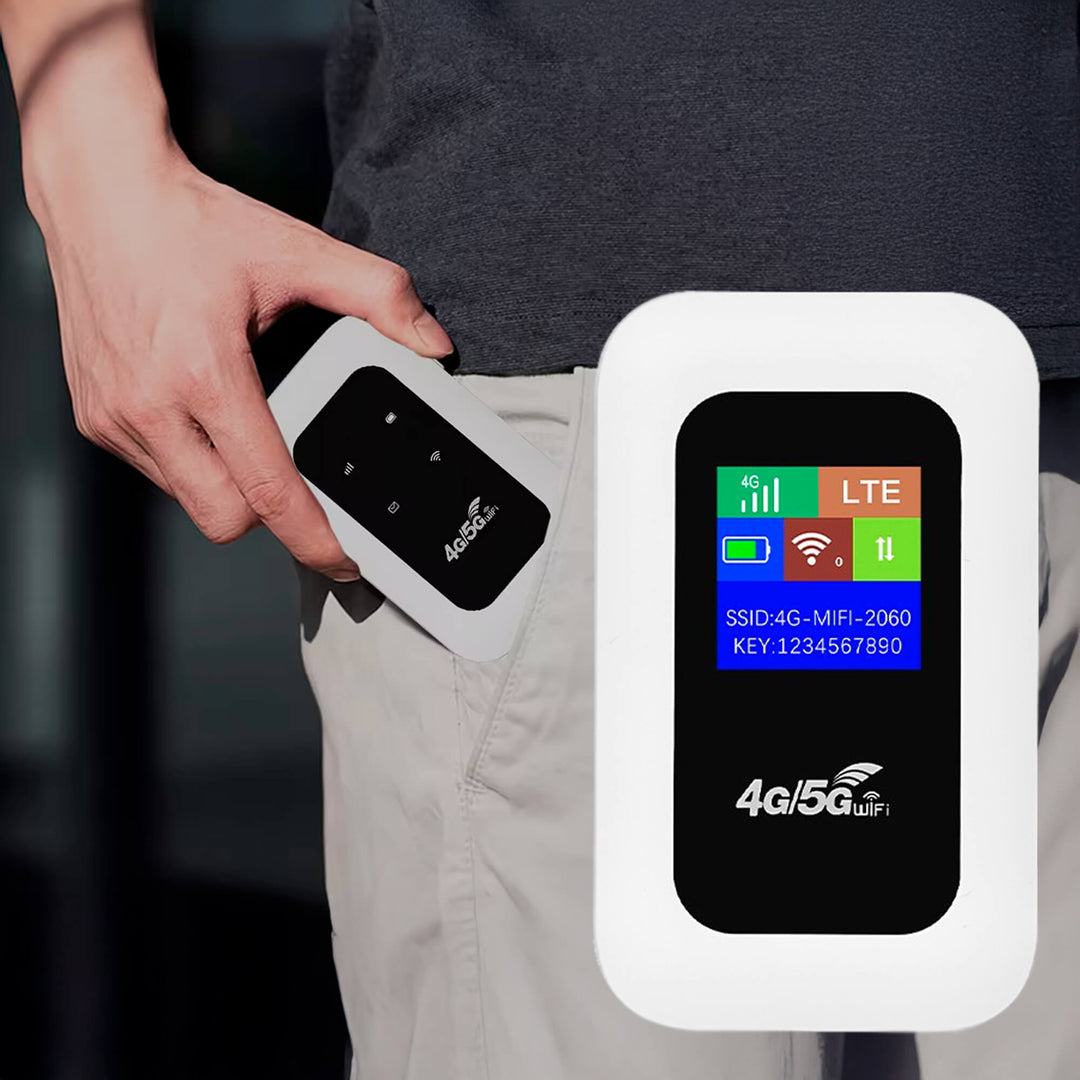 RoamWave 5G bærbar WiFi-hotspot til rejse eller hjemmebrug