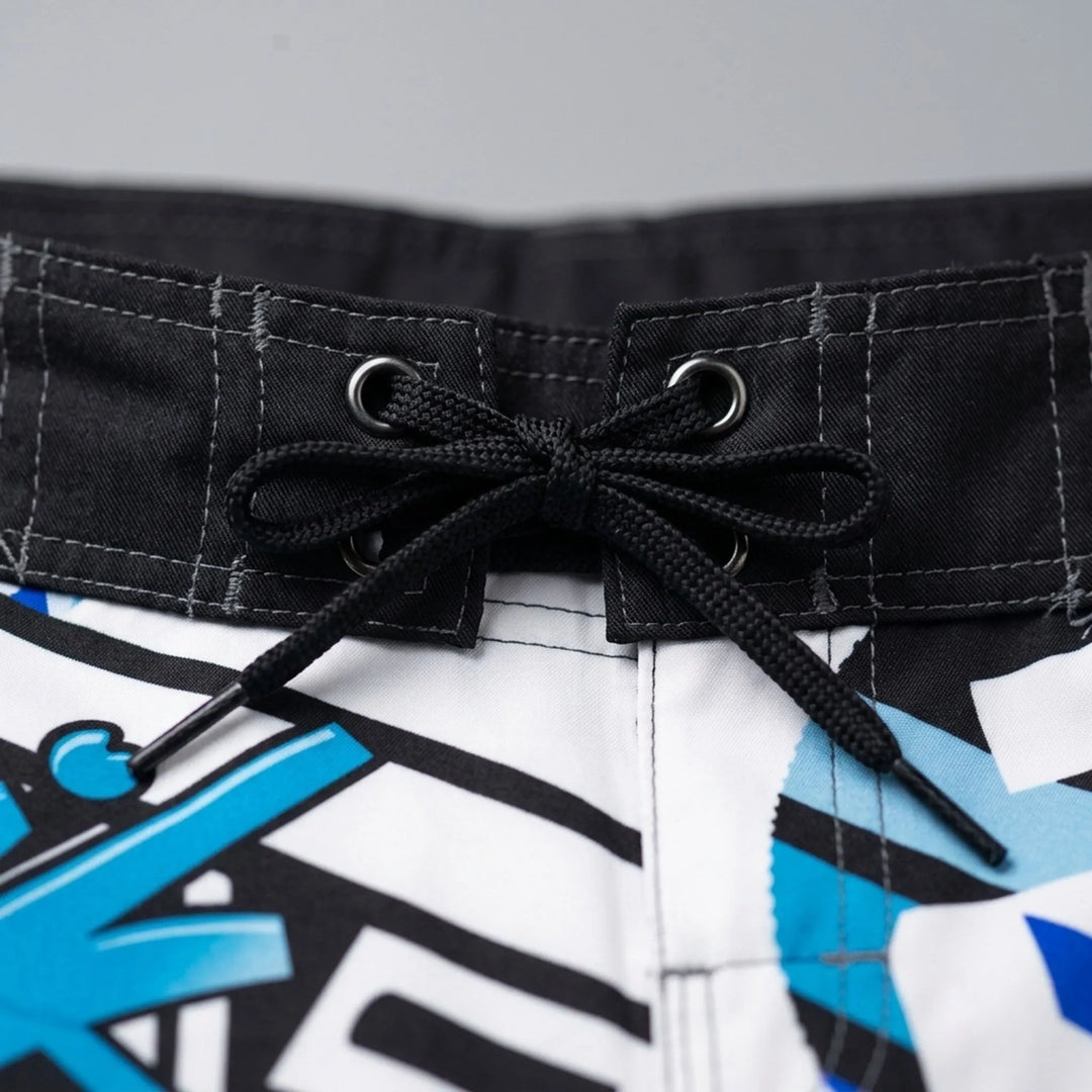 Badeshorts med print - Vintala