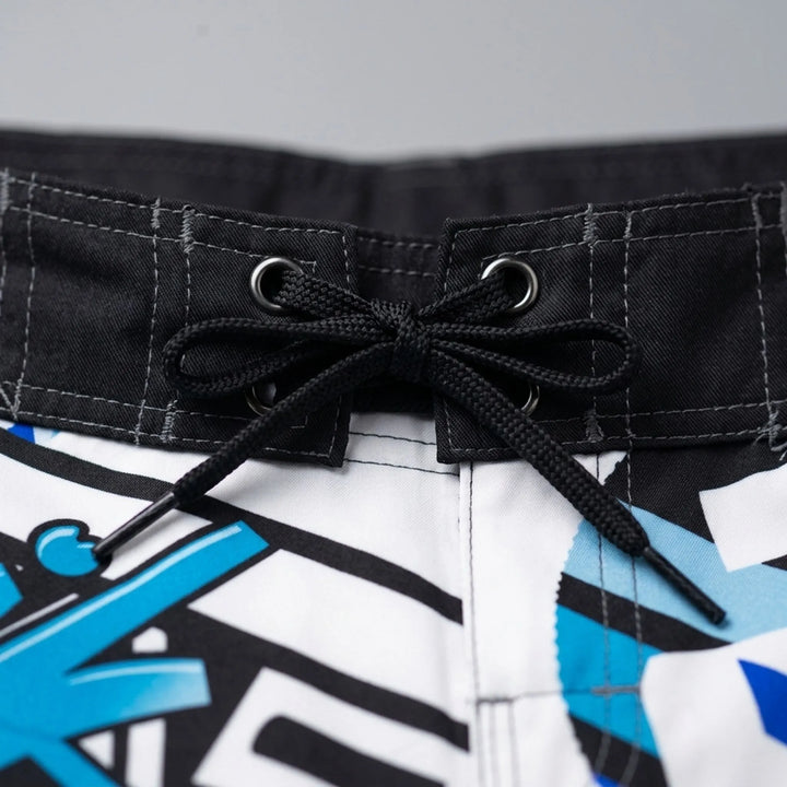 Badeshorts med print - Vintala