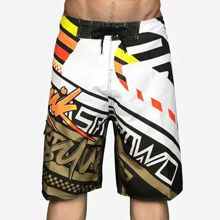 Badeshorts med print - Vintala