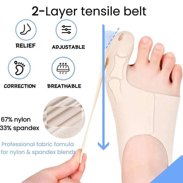 1+1 GRATIS | Hallux Valgus™ | Din komfortable løsning til smertefrie fødder!