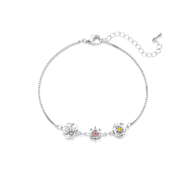 Fødselsblomst-armbånd - Én blomst pr. barn