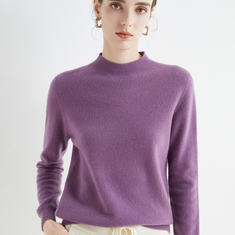 Cashmere-sweater SilkThread | Let premium pullover til kvinder, velegnet til alle årstider