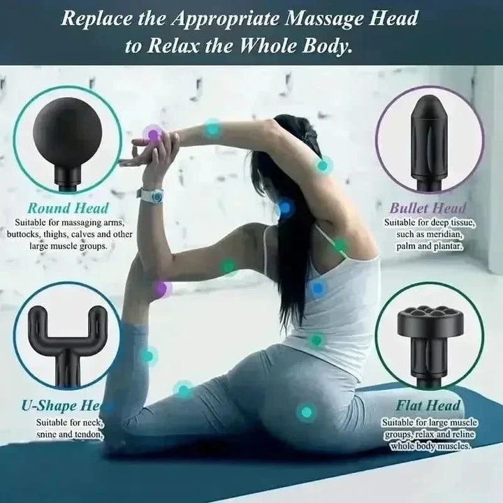 PROMASAGE – massagepistol til målrettet muskelafslapning og restitution