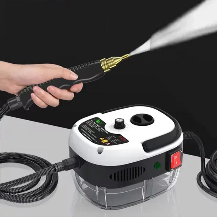 STEAMVOLT damprenser | 2500 W højtryk | 3 bar damptryk | Til køkken, badeværelse & hjem