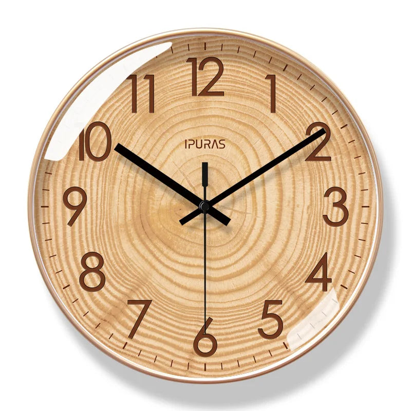TimeWisp vægur i træ – Stille og stilfuldt ur